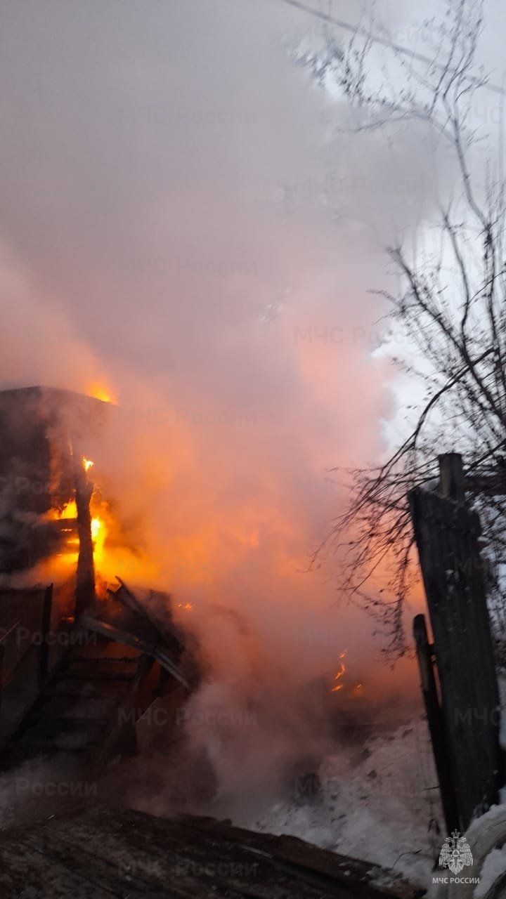 Пожар в Усольском районе